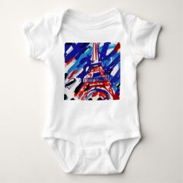 Eiffel Tower Baby Strampler