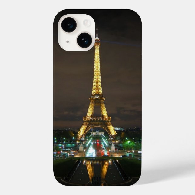 Eiffel Tower Case-Mate iPhone 14 Hülle (Rückseite)