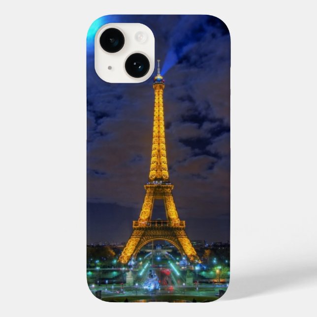 Eiffel Tower Case-Mate iPhone 14 Hülle (Rückseite)