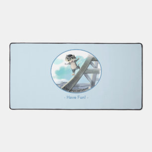 Eiffel Tower Desk Mat - Spaß Schreibtischunterlage