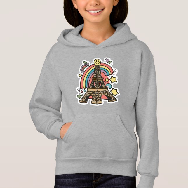 Eiffel Tower Hoodie (Vorderseite)