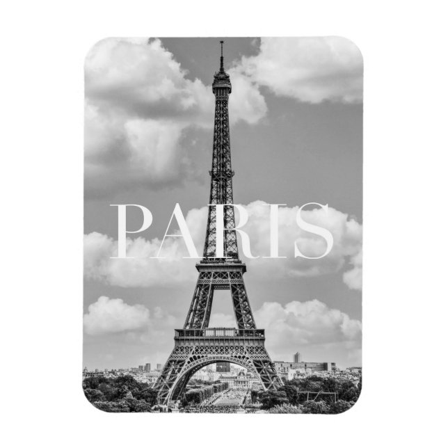 Eiffel Tower in Paris, France Magnet (Vertikal)