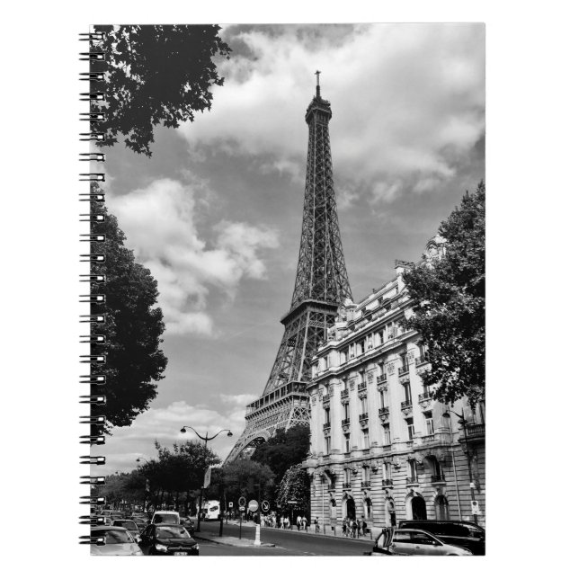 EIFFEL TOWER IN PARIS, FRANKREICH NOTIZBLOCK (Vorderseite)