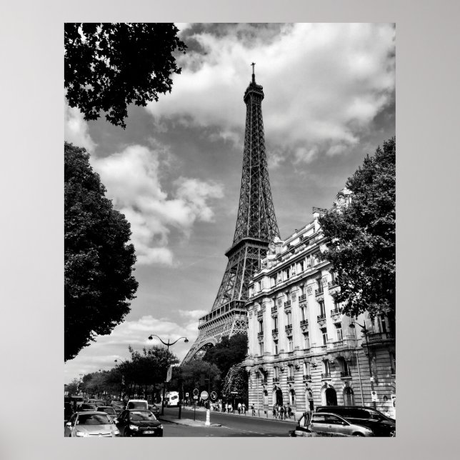 EIFFEL TOWER IN PARIS, FRANKREICH POSTER (Vorne)