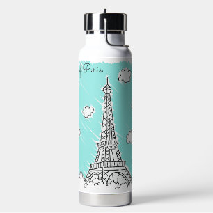 Eiffel Tower Individuelle Name Trinkflasche