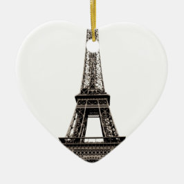 Eiffel Tower Keramikornament