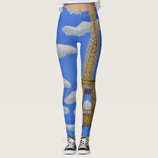 Eiffel Tower Leggings (Vorderseite)