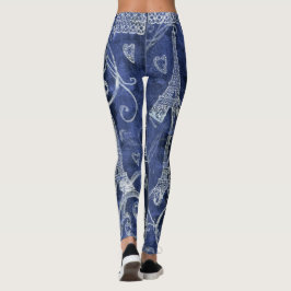 Eiffel Tower Leggings