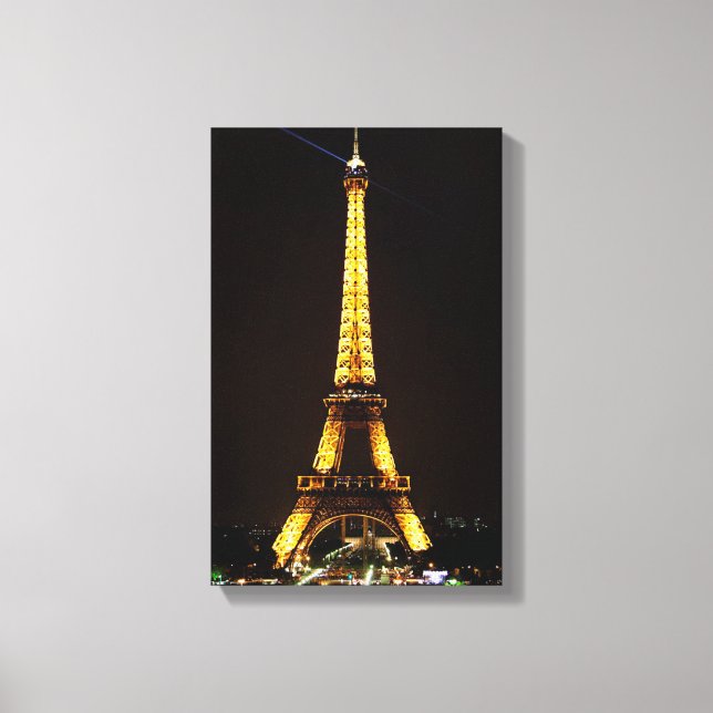 Eiffel Tower Leinwanddruck (Vorderseite)