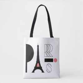 Eiffel Tower Love - Sac fourre-tout Chic Parisien