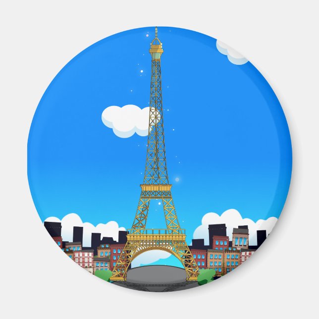 Eiffel Tower Magnet (Vorne)