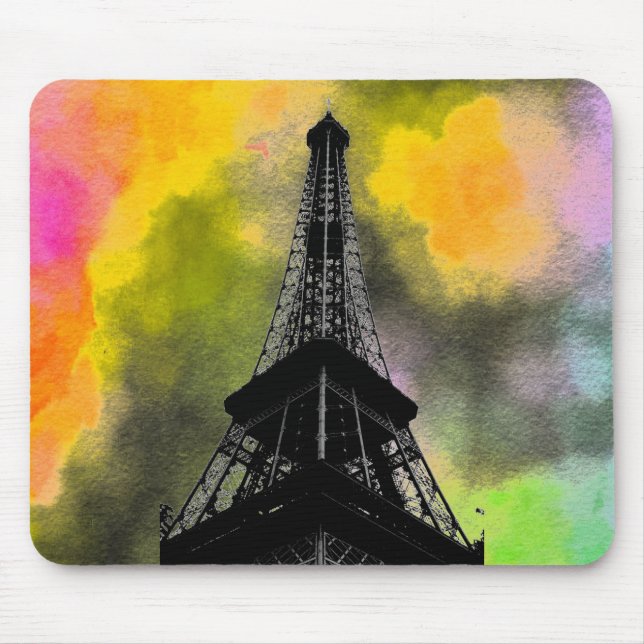Eiffel Tower Mouse Pad Mousepad (Vorne)