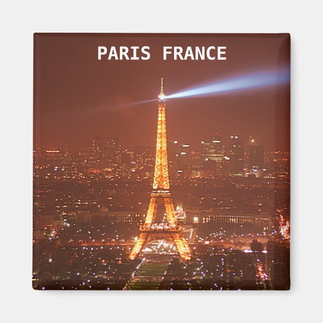 EIFFEL TOWER, NACHT MAGNET (Vorne)