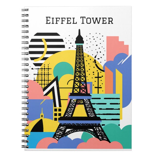Eiffel Tower Notizblock (Vorderseite)