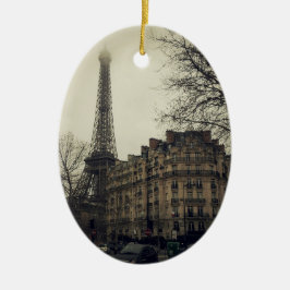 Eiffel Tower Paris City Gebäude Architecture Keramikornament