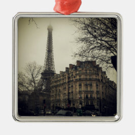 Eiffel Tower Paris City Gebäude Architecture Ornament Aus Metall
