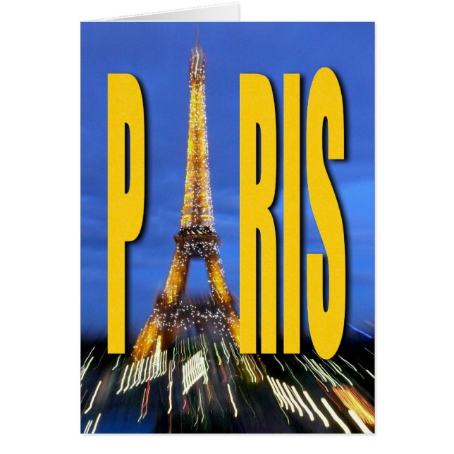 Eiffel Tower Paris Frankreich (Vorne)