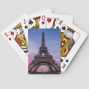 Eiffel Tower Paris Frankreich Foto Spielkarten