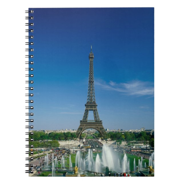 Eiffel Tower, Paris, Frankreich Notizblock (Vorderseite)