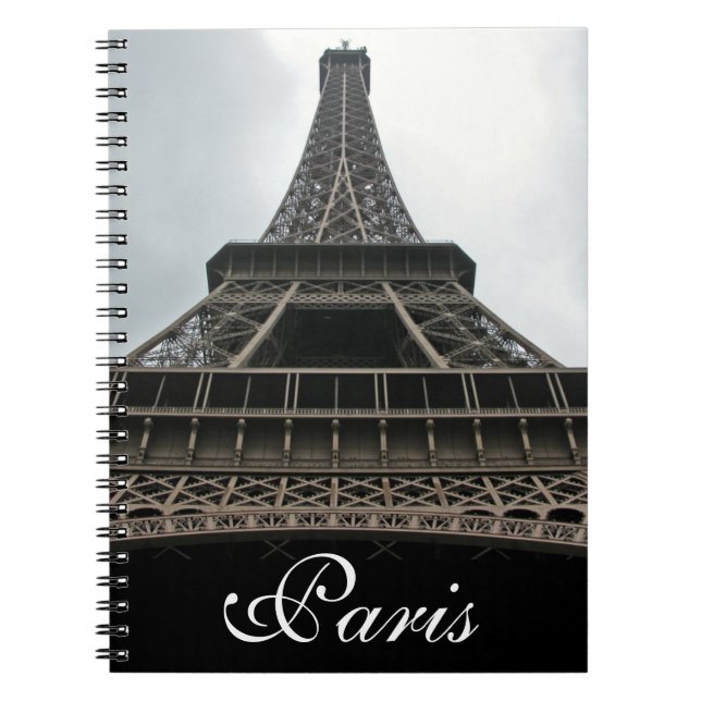 Eiffel Tower Paris, Frankreich Notizblock (Vorderseite)