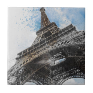 Eiffel Tower Paris Frankreich Pariser Wall Décor Fliese
