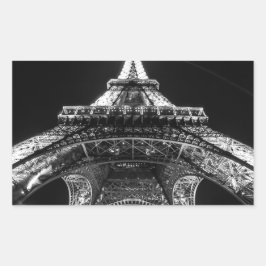 Eiffel Tower Paris Frankreich Rechteckiger Aufkleber