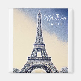 Eiffel Tower Paris Frankreich Sehenswürdigkeit Magnet