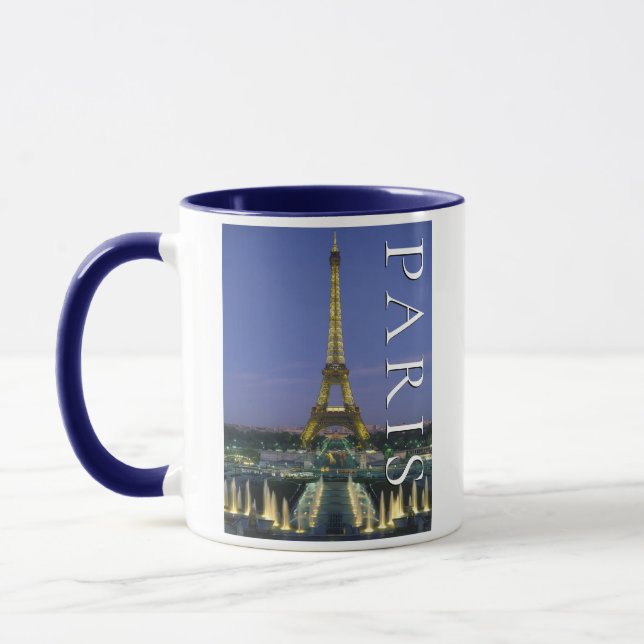 Eiffel Tower | Paris, Frankreich Tasse (Links)