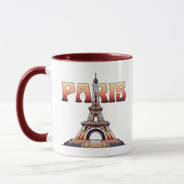 Eiffel Tower Paris Frankreich Tasse