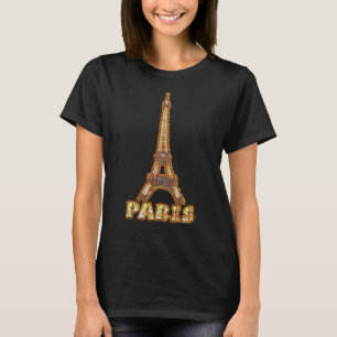EIFFEL TOWER-PARIS-Hartglas T-Shirt