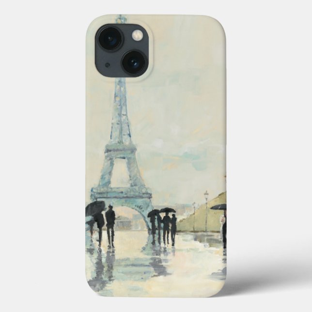 Eiffel Tower | Paris In The Rain Case-Mate iPhone Hülle (Rückseite)