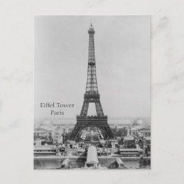 Eiffel Tower Paris Postcard Postkarte