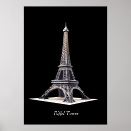 Eiffel Tower Paris Poster