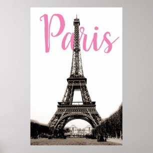 Eiffel Tower Paris Poster