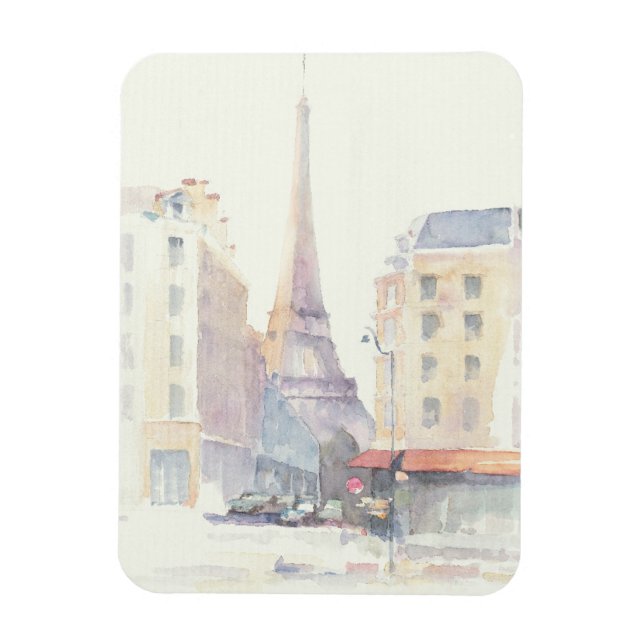 Eiffel Tower | Paris Watercolor Magnet (Vertikal)