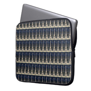 Eiffel Tower Pattern Laptopschutzhülle
