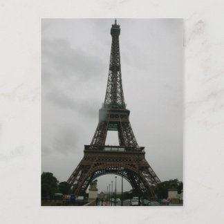 Eiffel Tower Postcard Postkarte