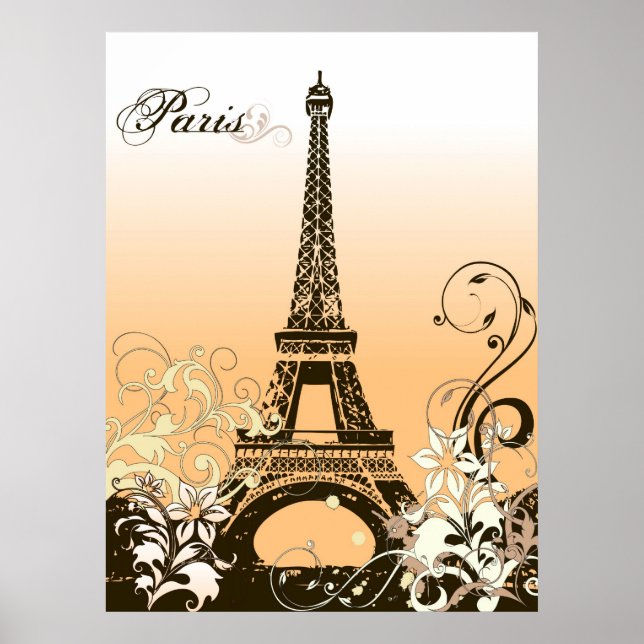 Eiffel Tower Poster (Vorne)