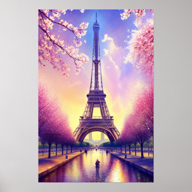 Eiffel Tower Poster (Vorne)