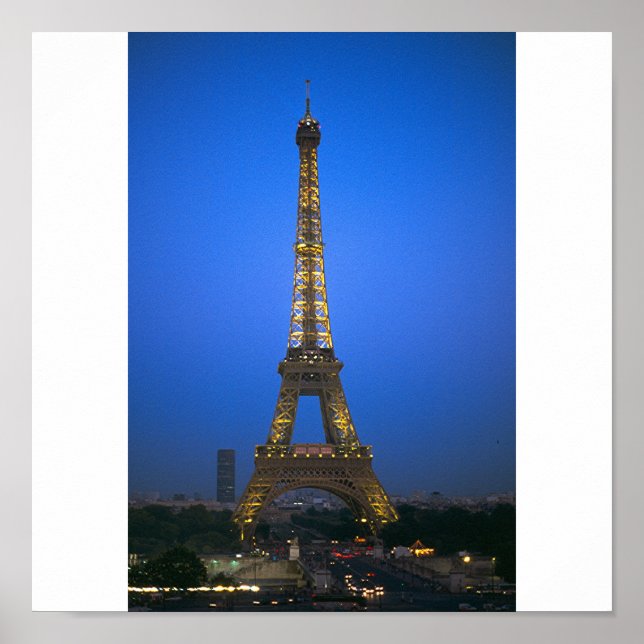 Eiffel Tower Poster (Vorne)