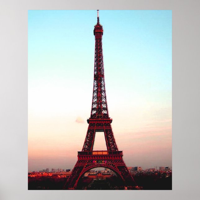 Eiffel Tower Poster (Vorne)