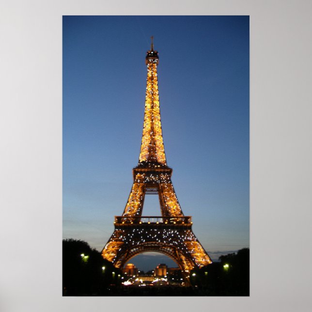 Eiffel Tower Poster (Vorne)