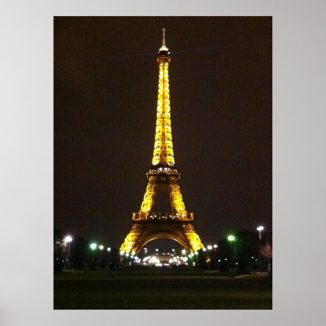 Eiffel Tower Poster (Vorne)