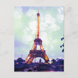 Eiffel Tower Postkarte
