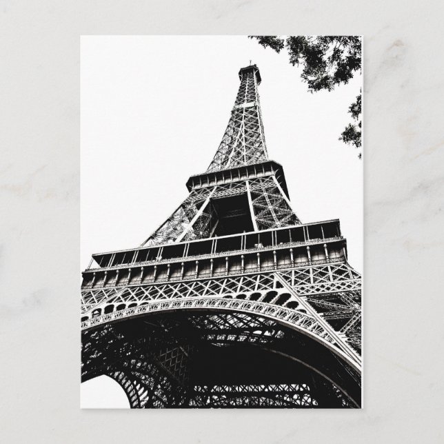 Eiffel Tower Postkarte (Vorderseite)