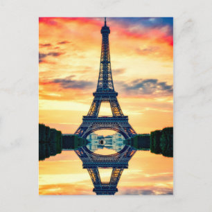 Eiffel Tower Postkarte