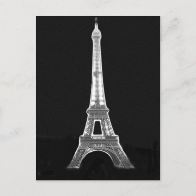 Eiffel Tower Postkarte (Vorderseite)