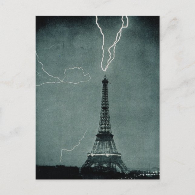 Eiffel Tower Postkarte (Vorderseite)