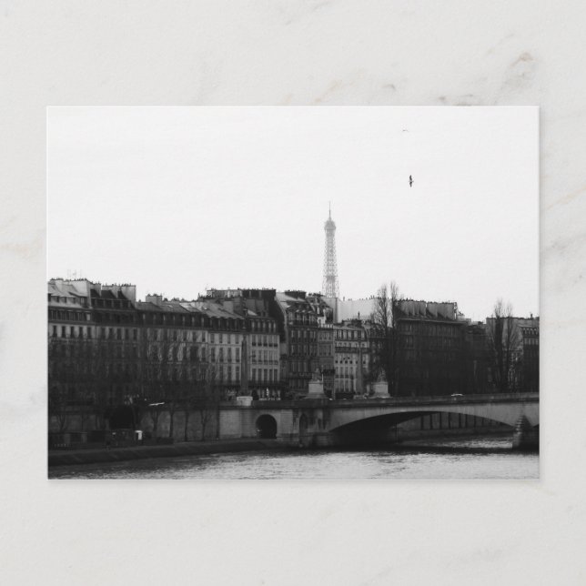 Eiffel Tower Postkarte (Vorderseite)