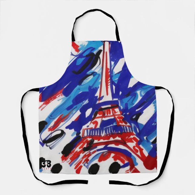 Eiffel Tower Schürze (Vorderseite)